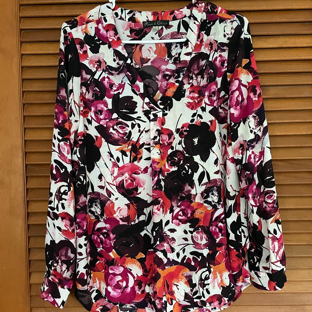 Floral dress shirt